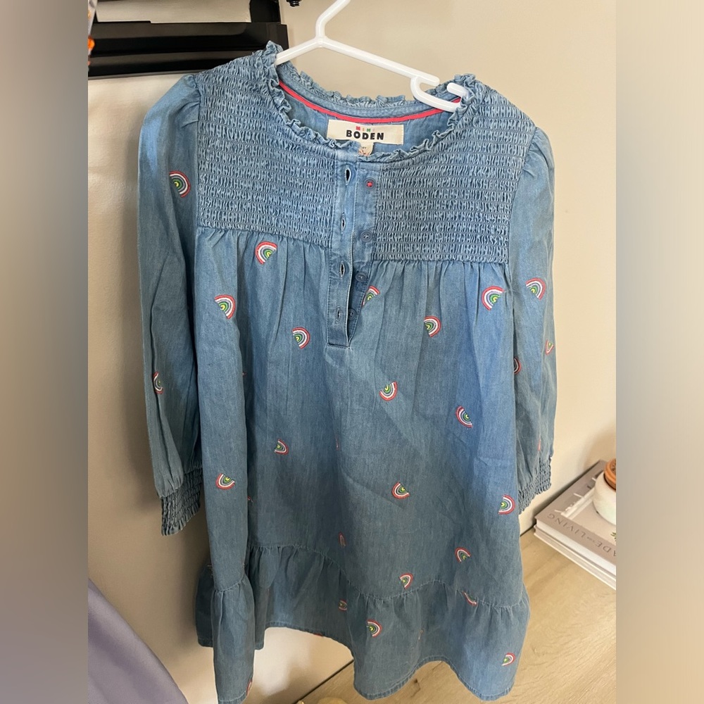 Denim Boden Dress Size 8